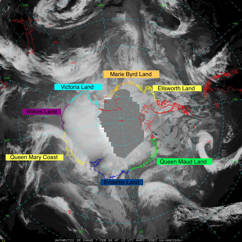 [Anarctic Regions Map]